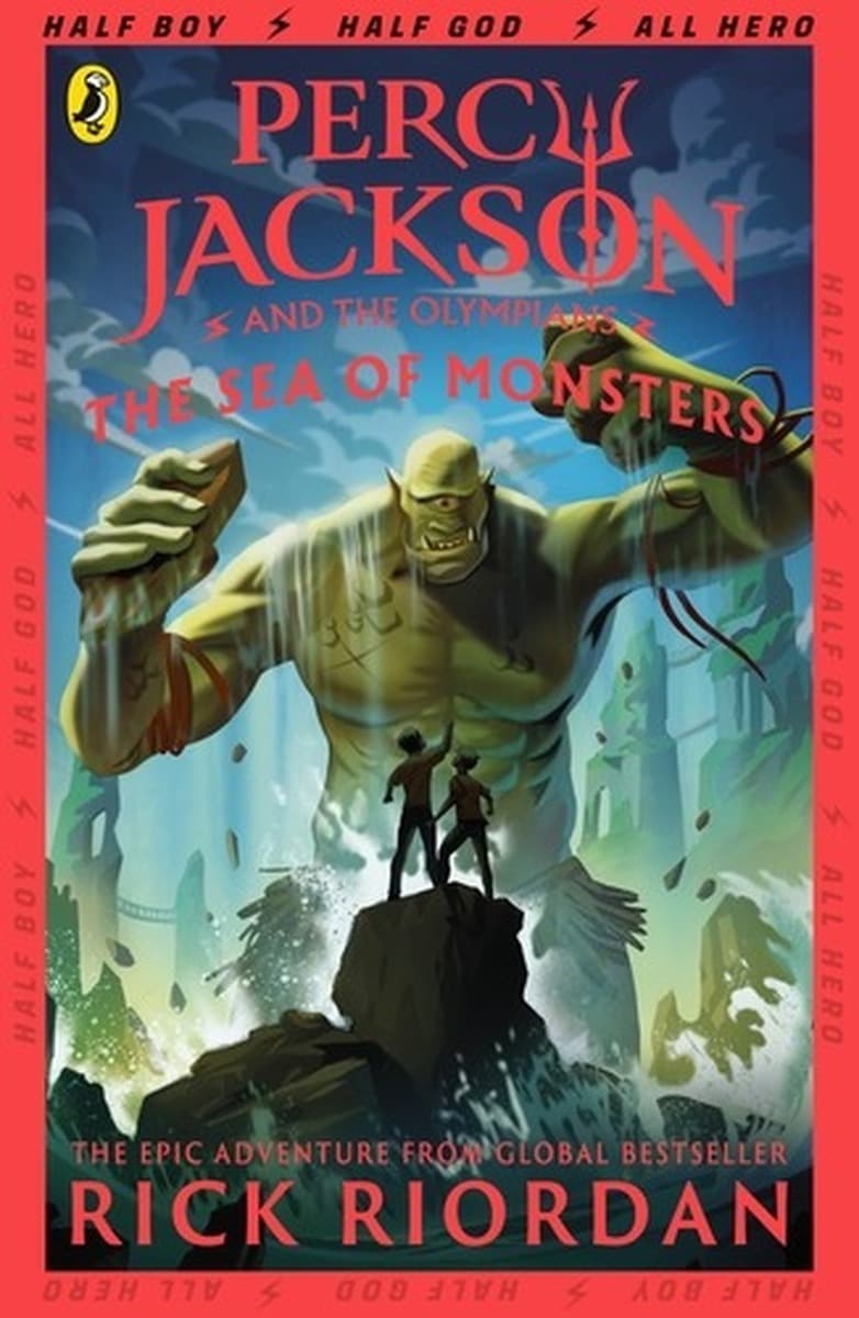Percy Jackson and the Sea of Monsters. Book 2 wer. angielska