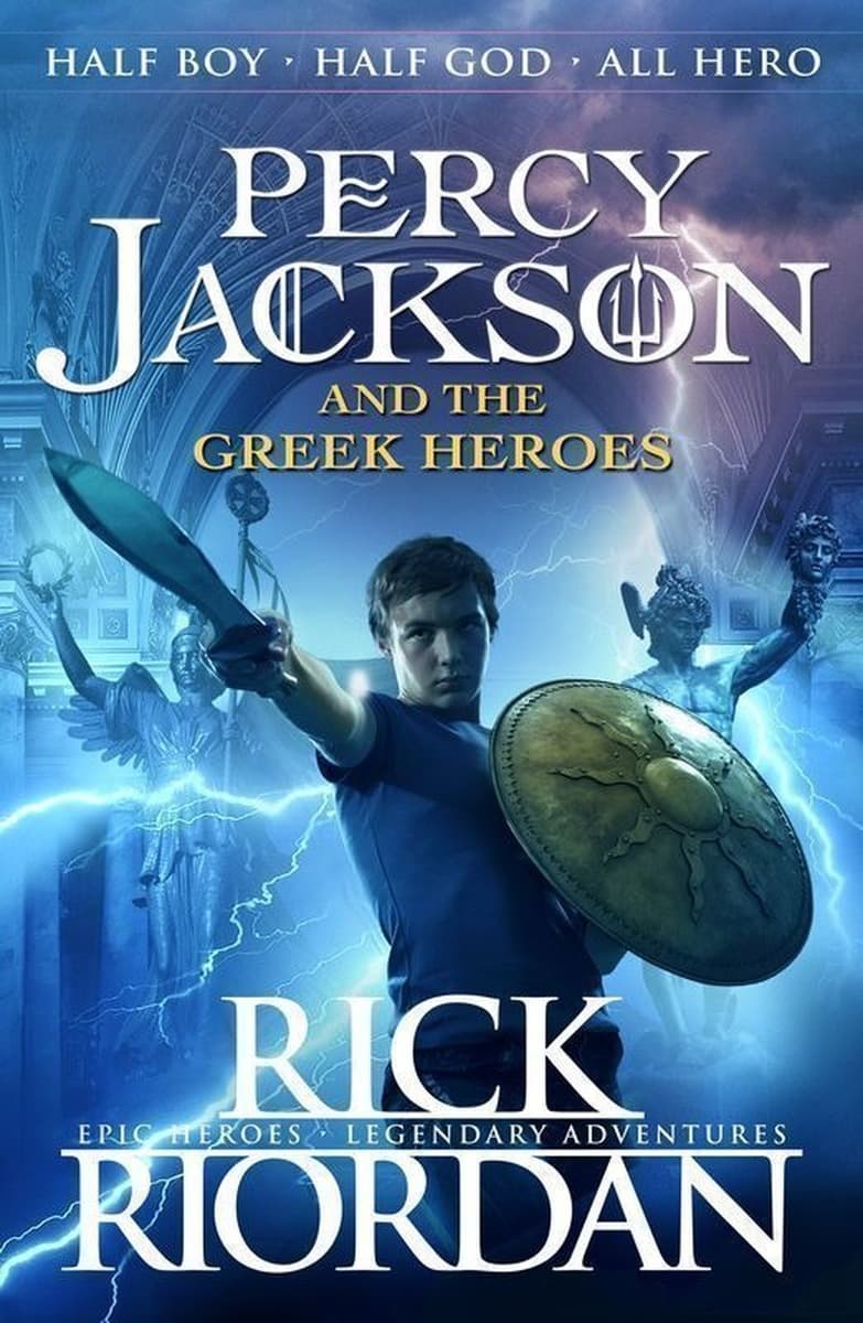 Percy Jackson. Greek Heroes wer. angielska