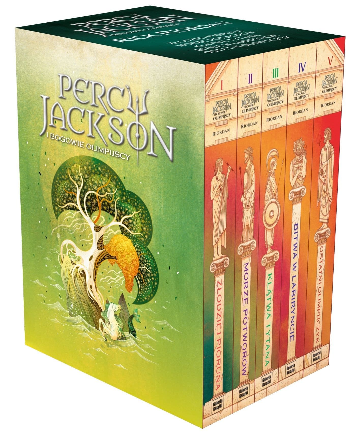 Percy Jackson i bogowie olimpijscy. Pakiet. Tom Pakiet wyd. 2024