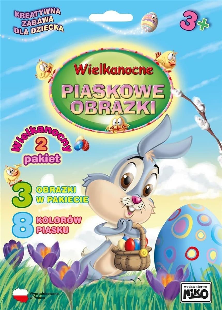 Piaskowe Obrazki Pakiet 2 Wielkanocne