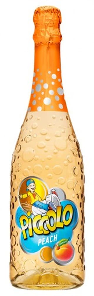 PICCOLO Napój brzoskwiniowy gazowany 750 ml - orzeźwienie bez alkoholu
