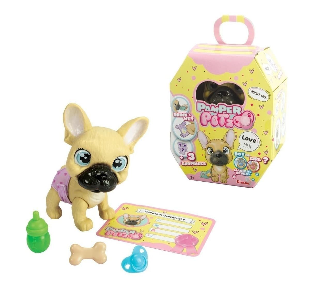 Pies Pamper Petz Buldog francuski 15cm