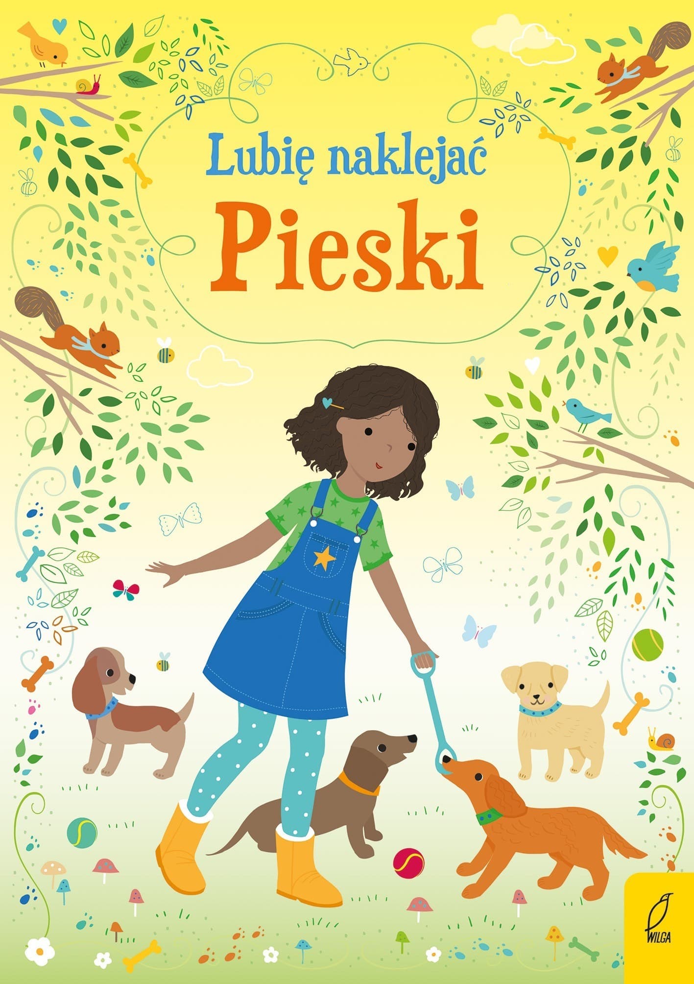 Pieski. Lubię naklejać