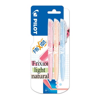 Pilot Frixion Light Soft Zakreślacz 3 kolory, blister
