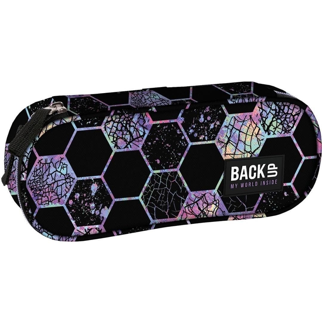 Piórnik szkolny Backup DERFORM Neon 23 x 9 x 5 cm