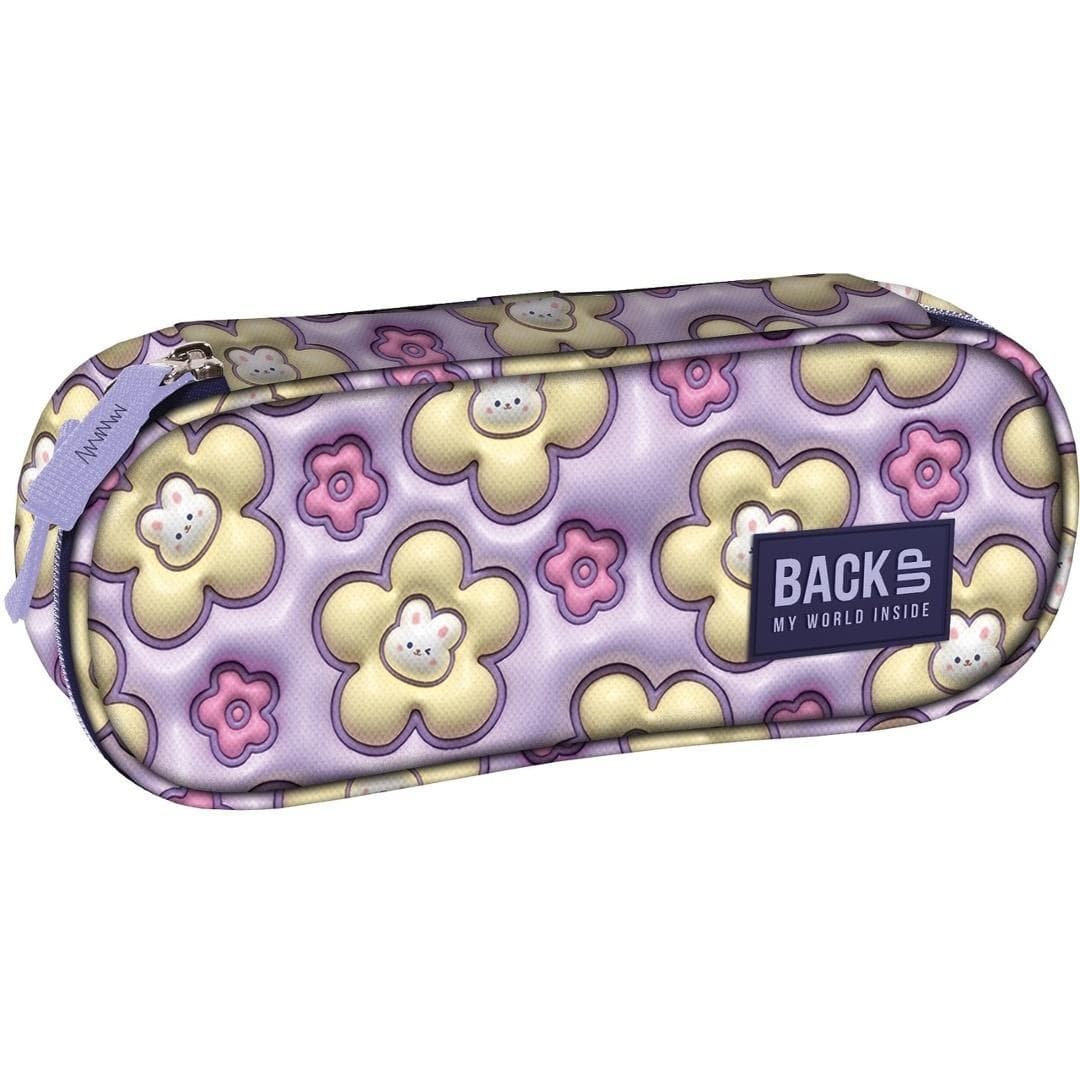 Piórnik Backup 8 A43 DERFORM Króliczki Pastelowe 3D