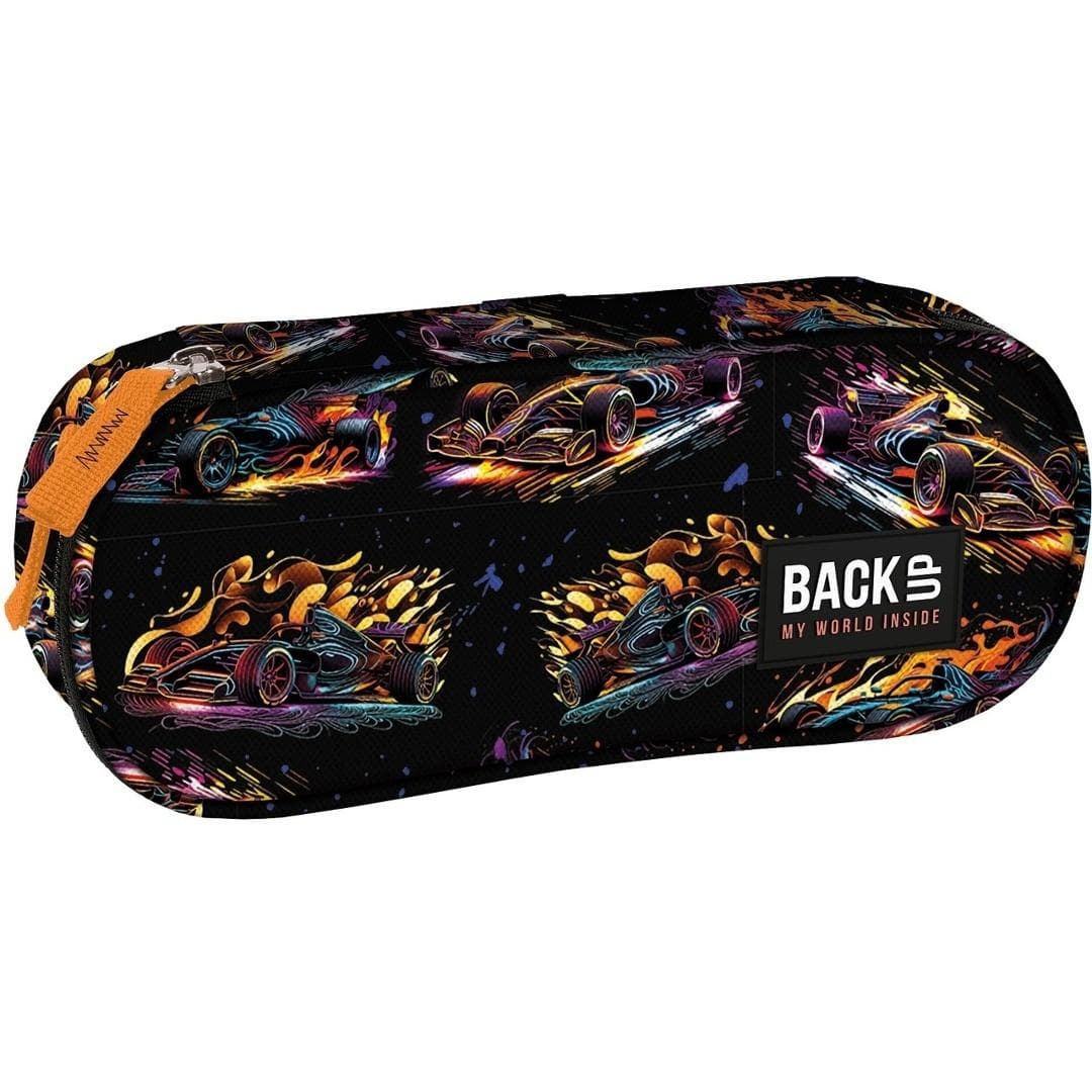 Piórnik Backup Neon Race DERFORM 23x9x5 cm