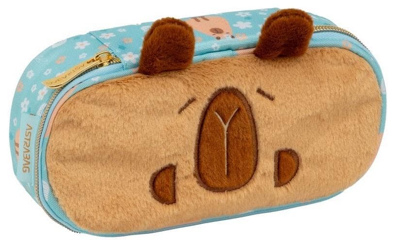 Piórnik Fluffy Capy ASTRA 1 komora organizer 22 x 9 x 5 cm