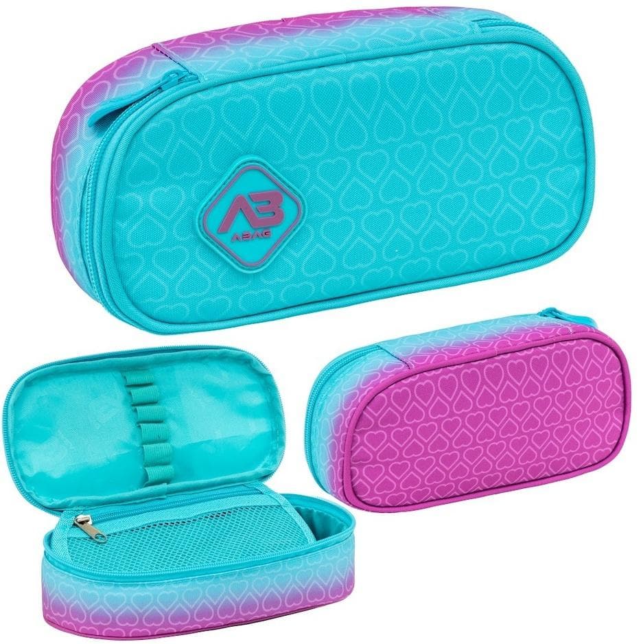 Piórnik ASTRA Hexagon Mint Ombre 22 x 9 x 5 cm