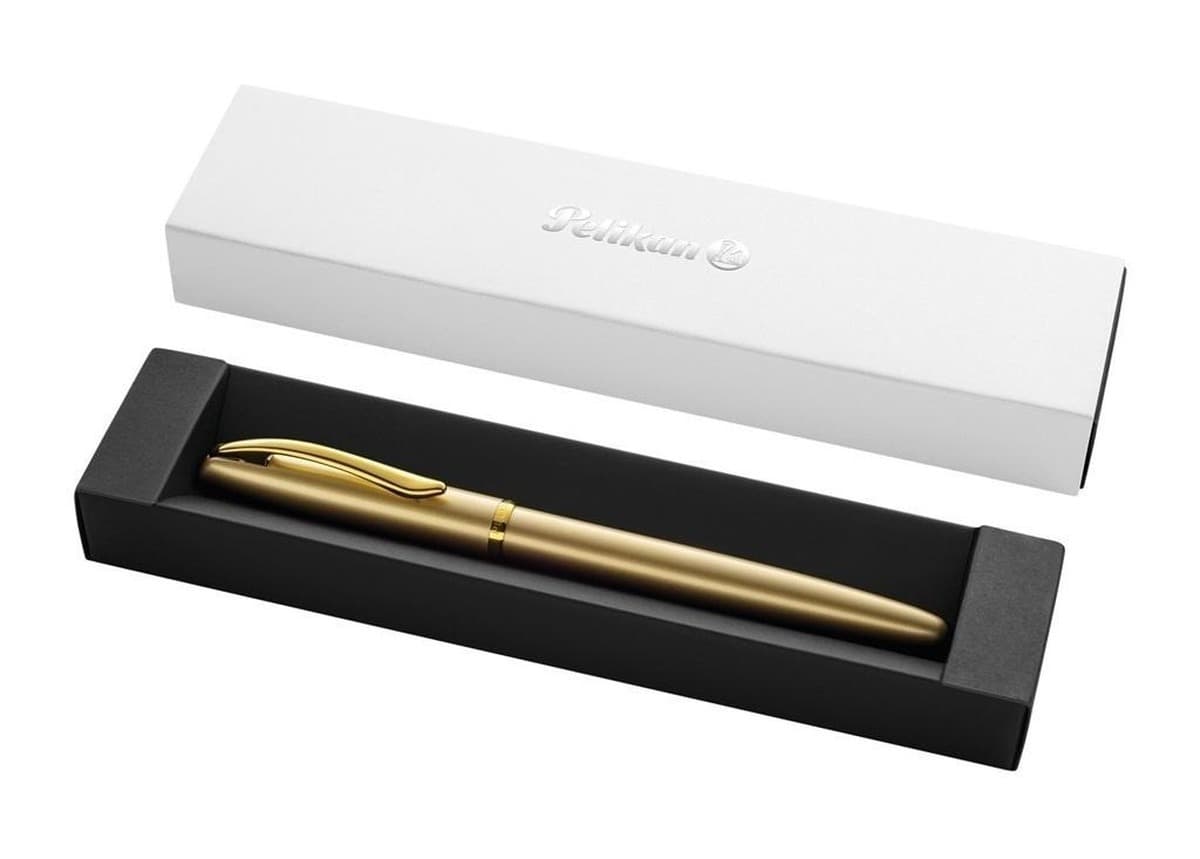 Pióro wieczne Pelikan Jazz Noble Elegance Gold stalówka M