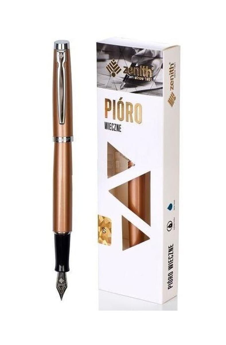 Pióro wieczne stalowe Zenith 60 miedziane