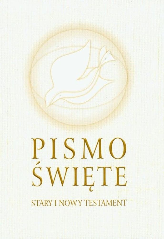 Pismo Święte - Starego i Nowego Testamentu, wydanie duże, białe