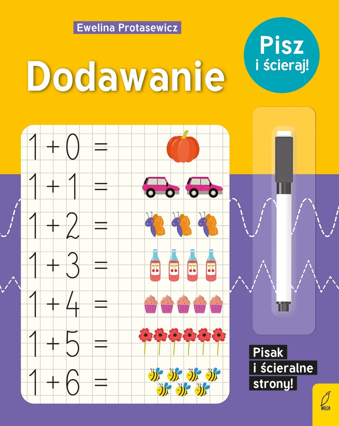 Pisz i ścieraj! Nauka dodawania dla dzieci