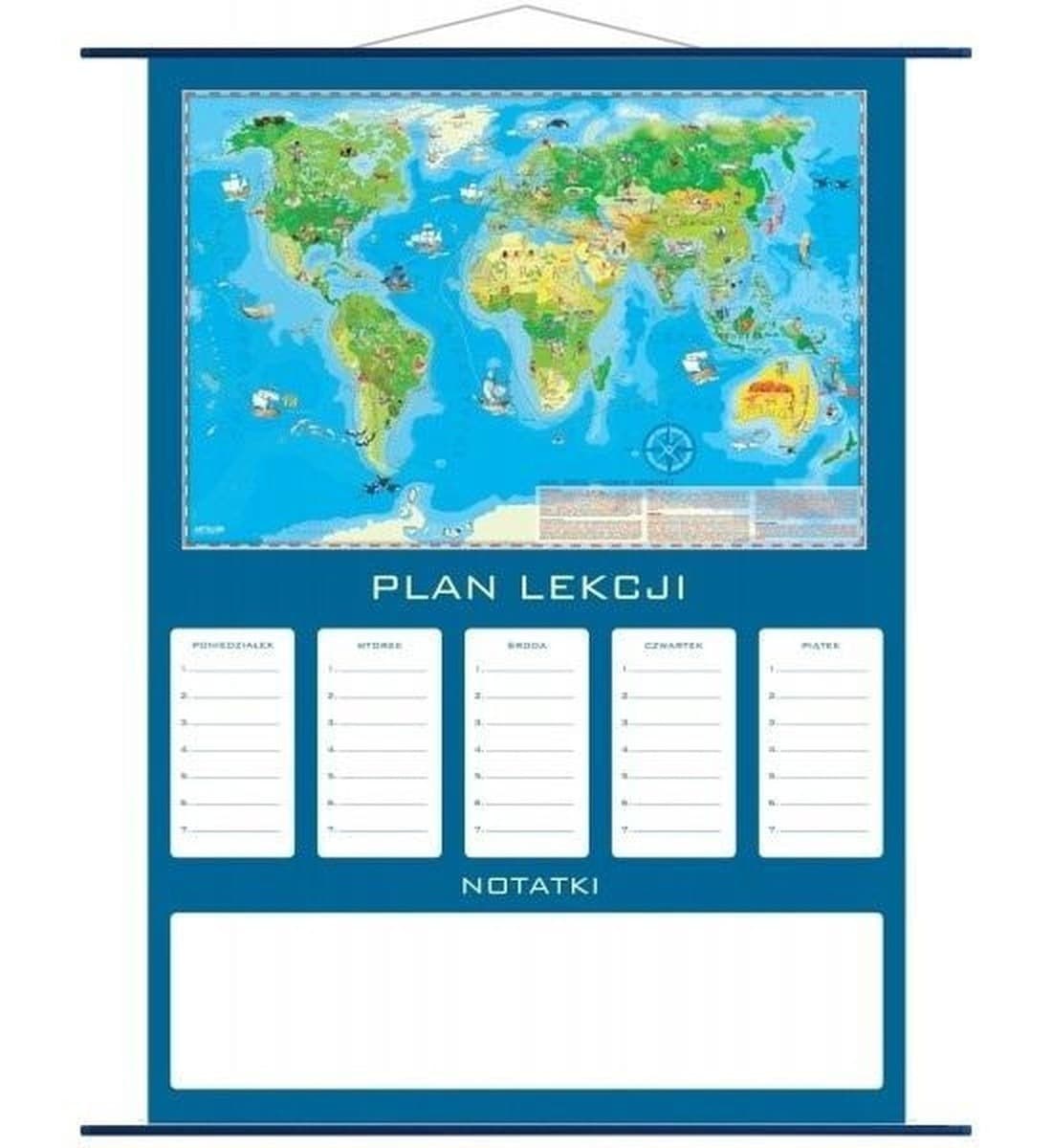 Plan lekcji - Mapa Świata Edukacyjna
