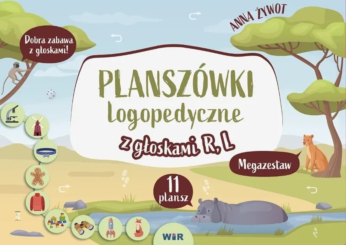 Planszówki logopedyczne R , L