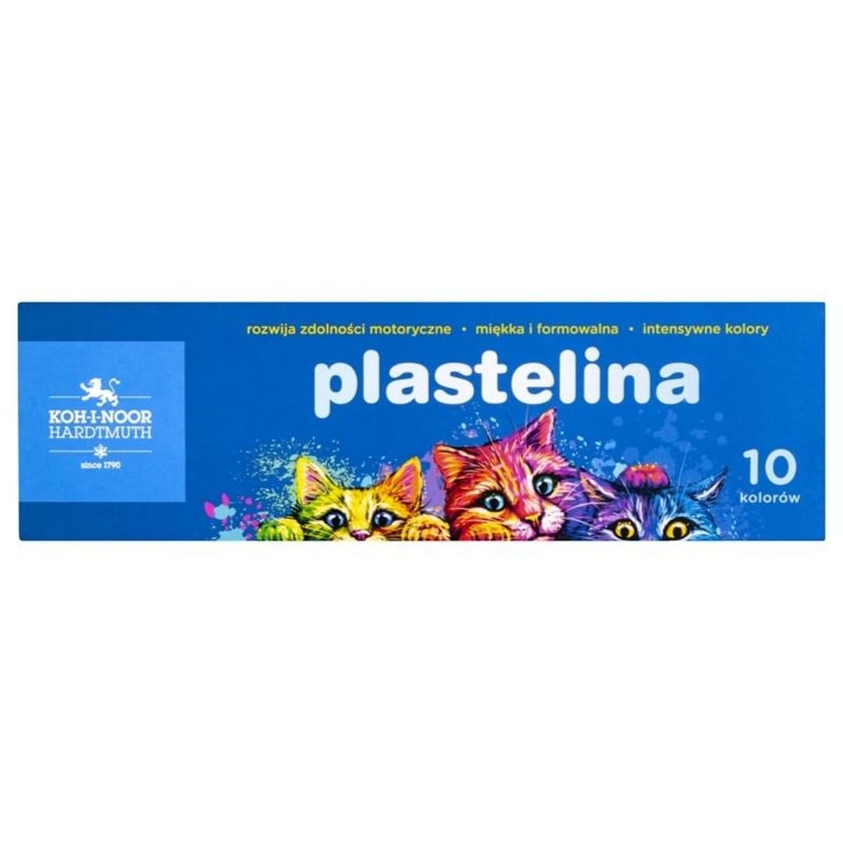 Plastelina Kotki 10 kolorów