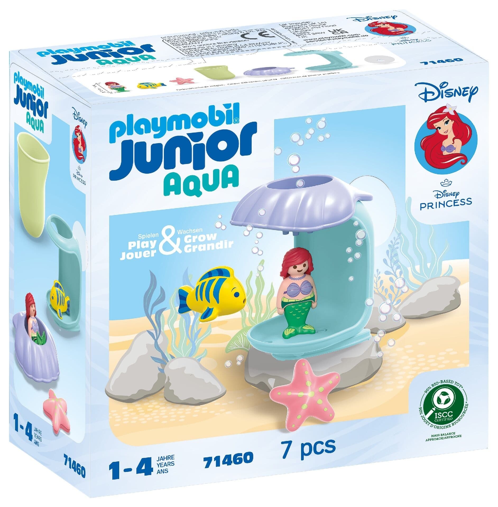 Playmobil JUNIOR & Disney Prysznic z muszli Ariel 71460