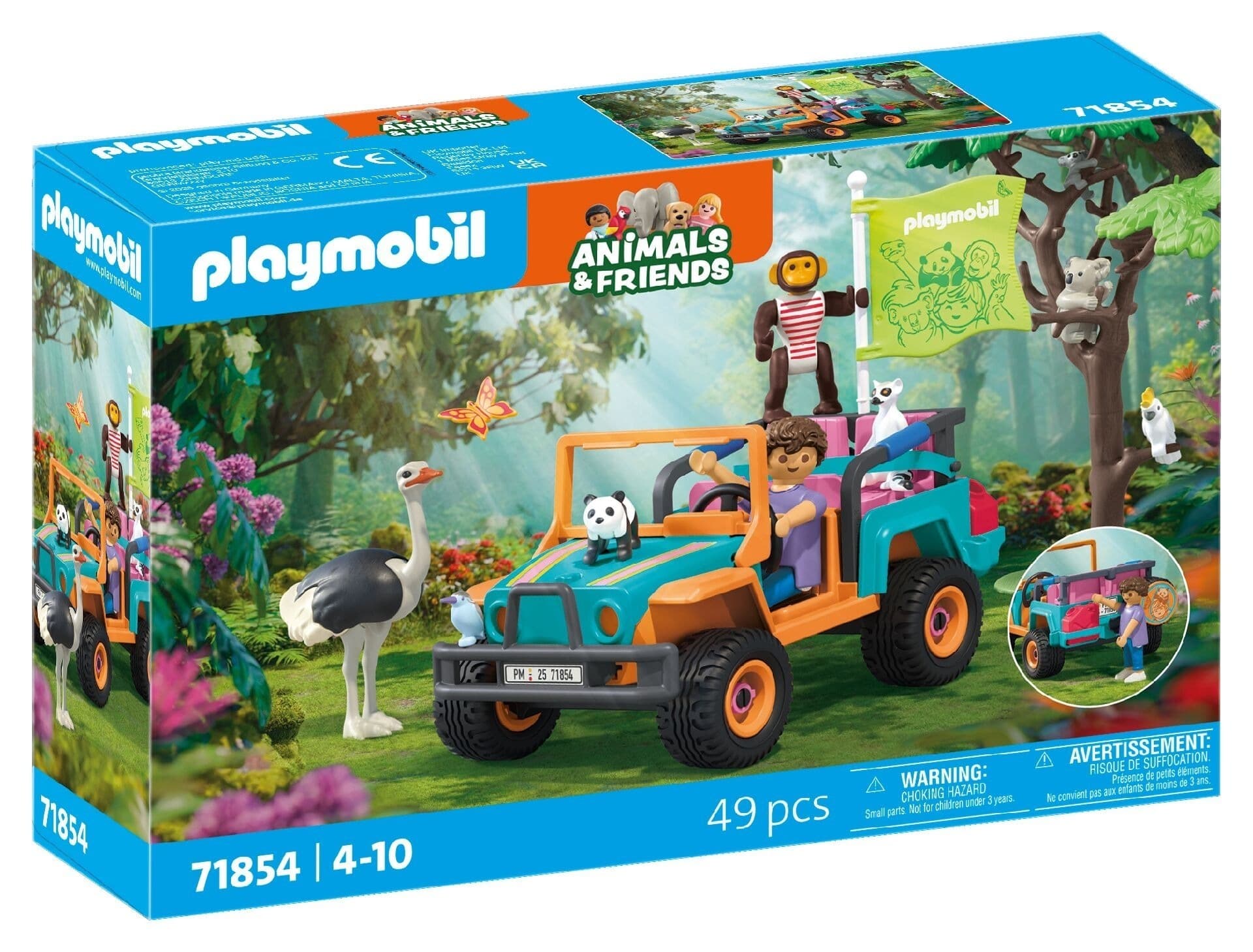 Playmobil Kolorowe auto terenowe 71854