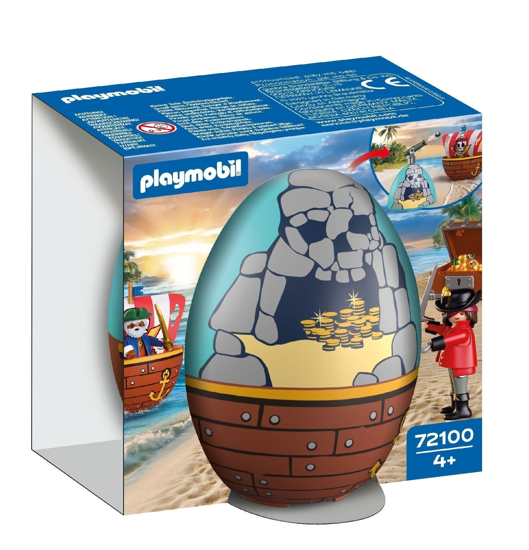 Playmobil Kreatywne jajko Piraci 72100