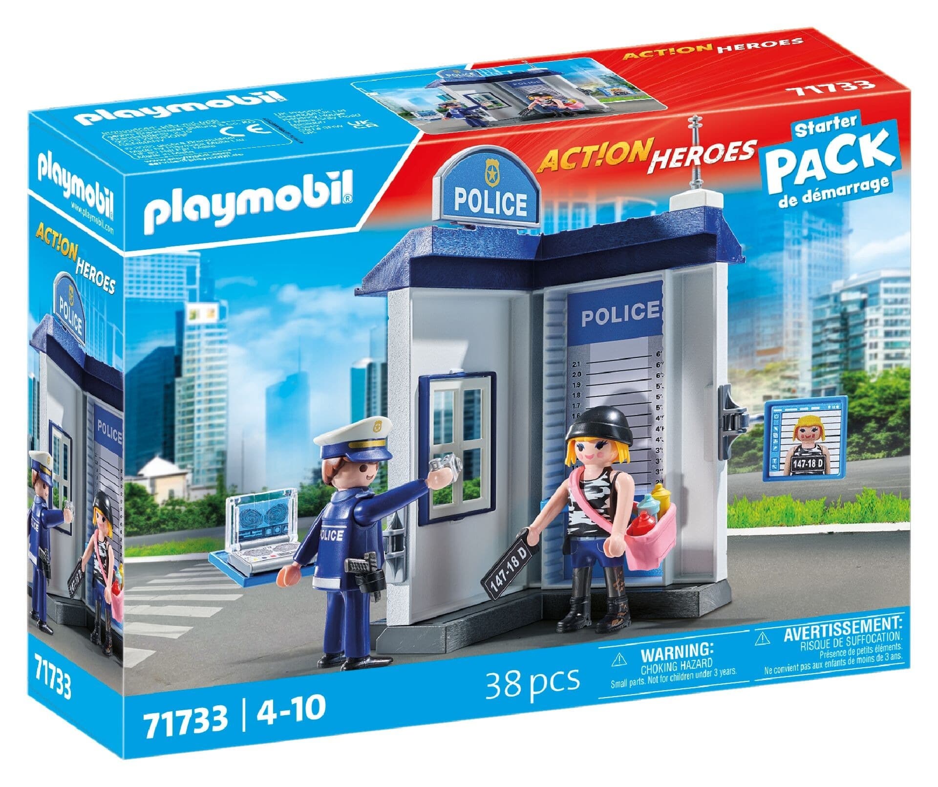 Playmobil Policyjny Pokój Przesłuchań 71733