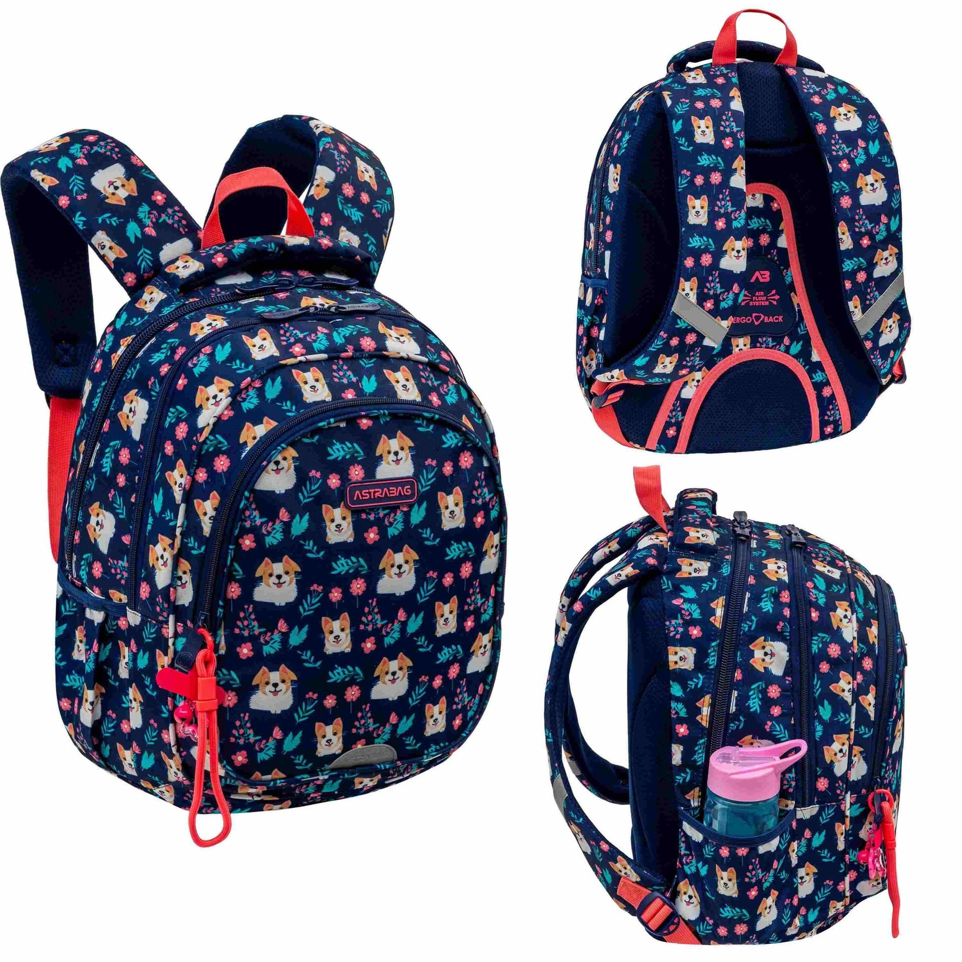 Plecak dziecięcy ASTRABAG DEAR PUPPY z motywem szczeniaka