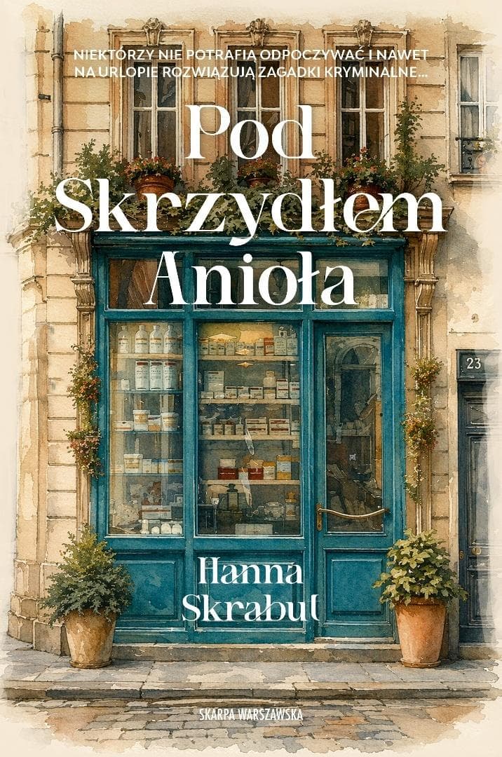Pod Skrzydłem Anioła - Hanna Skrabut - powieść kryminalna 336 stron