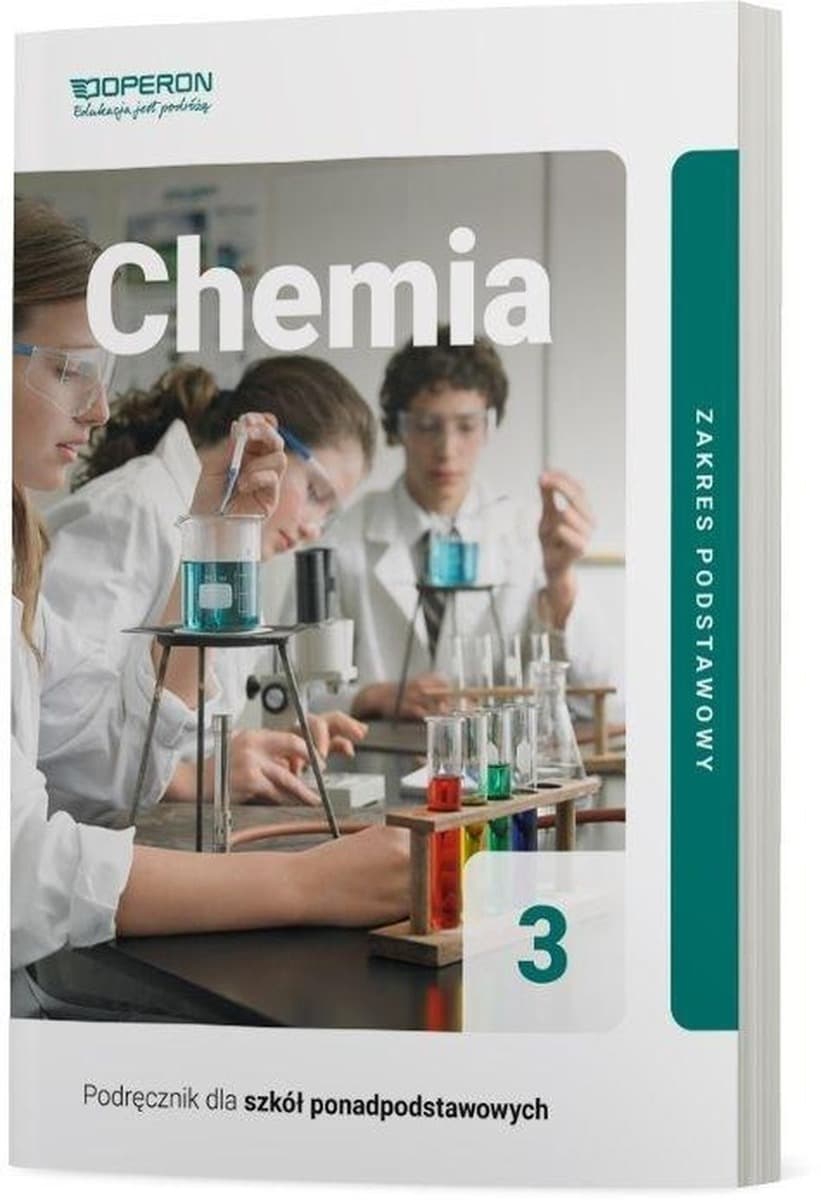 Podręcznik Chemia dla Liceum i Technikum Klasa 3 Zakres Podstawowy Operon