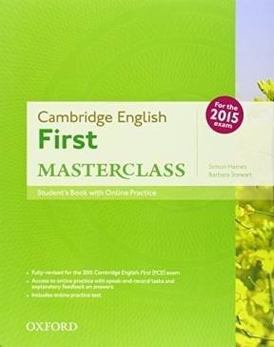 Podręcznik do języka angielskiego Cambridge English First Masterclass