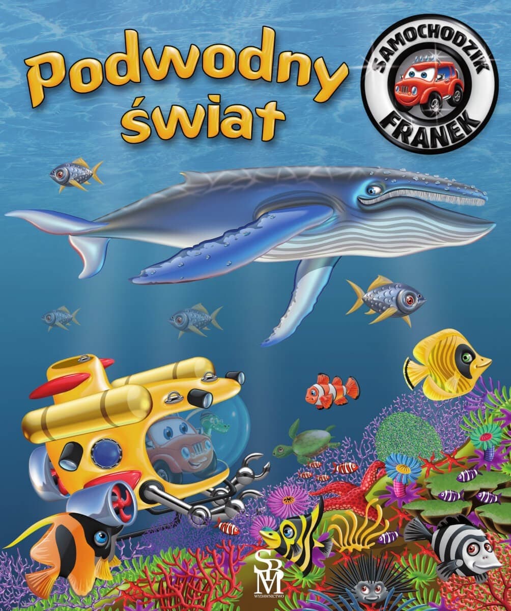 Podwodny Świat Samochodzik Franek - Książka