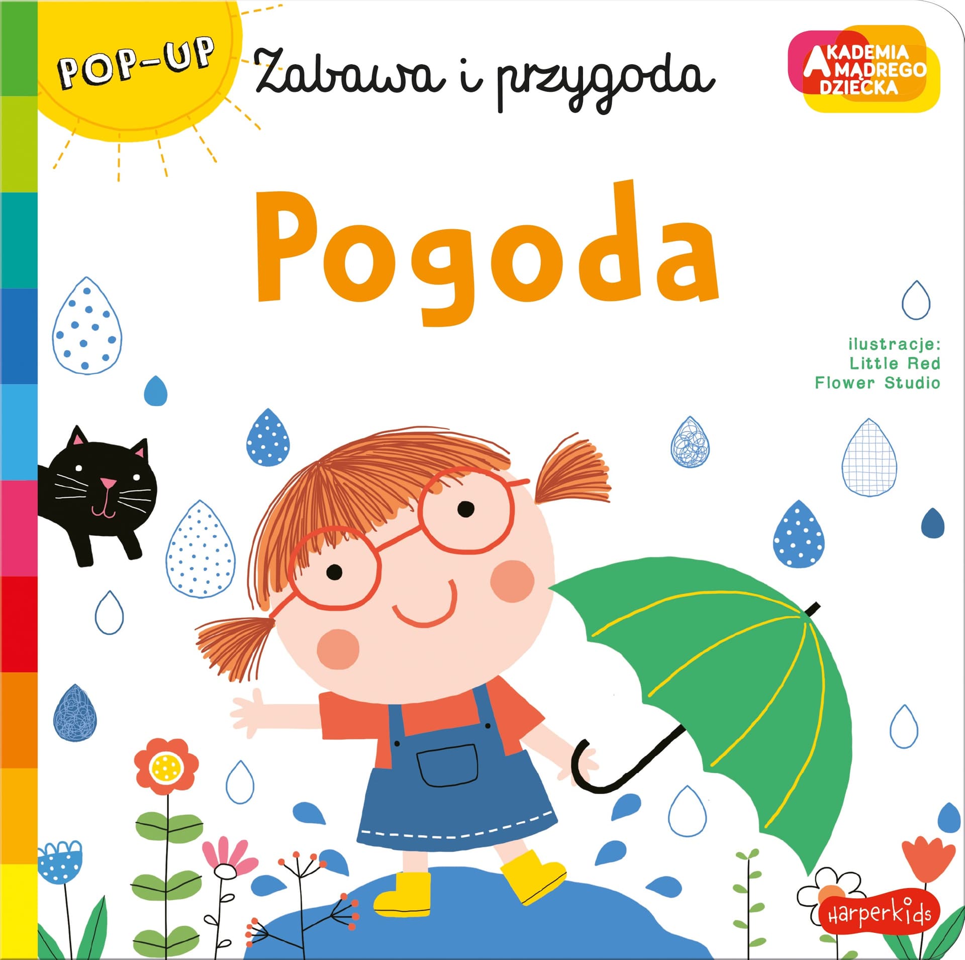 Pogoda. Akademia mądrego dziecka. Zabawa i przygoda. Książka dla dzieci