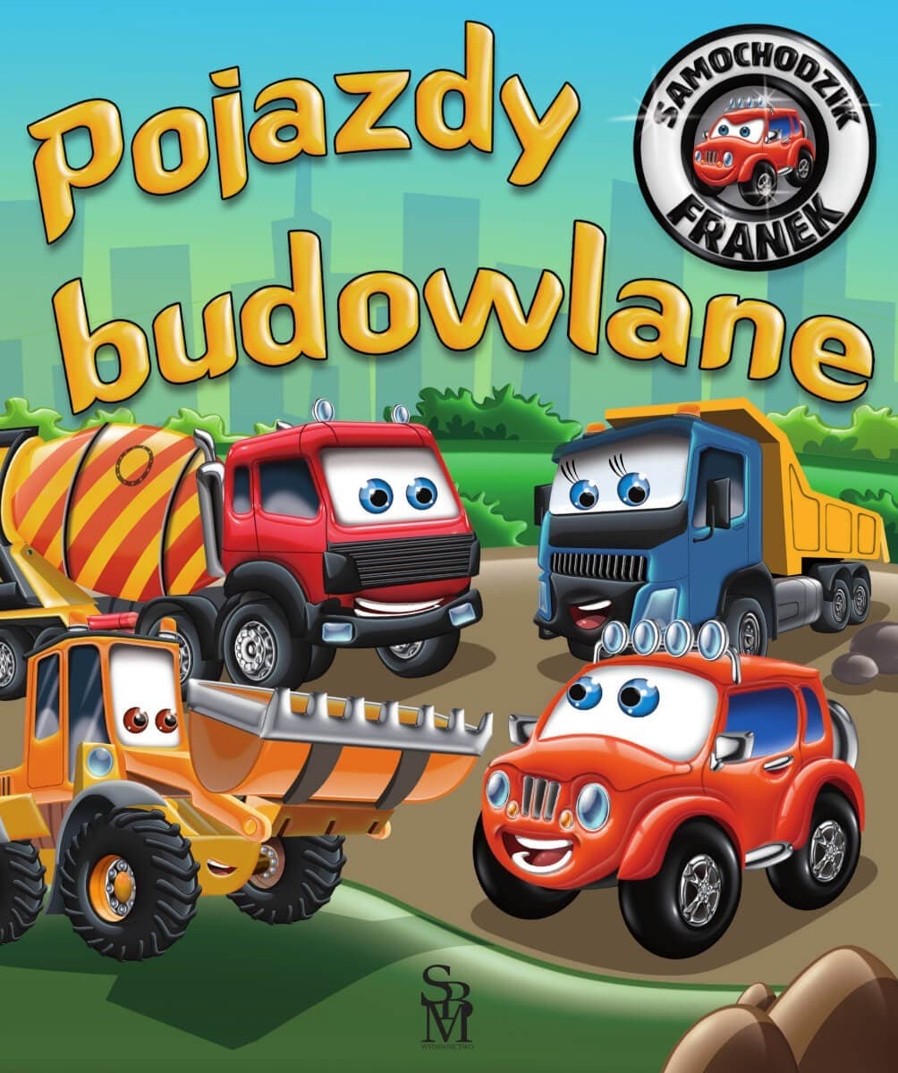 Pojazdy Budowlane Samochodzik Franek - Książka