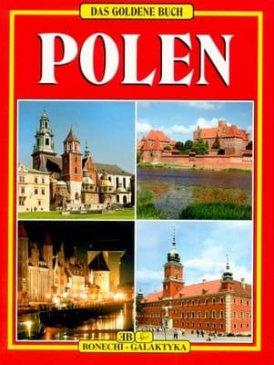 Książka Polska Złota Księga - ilustrowany przewodnik turystyczny wersja niemiecka