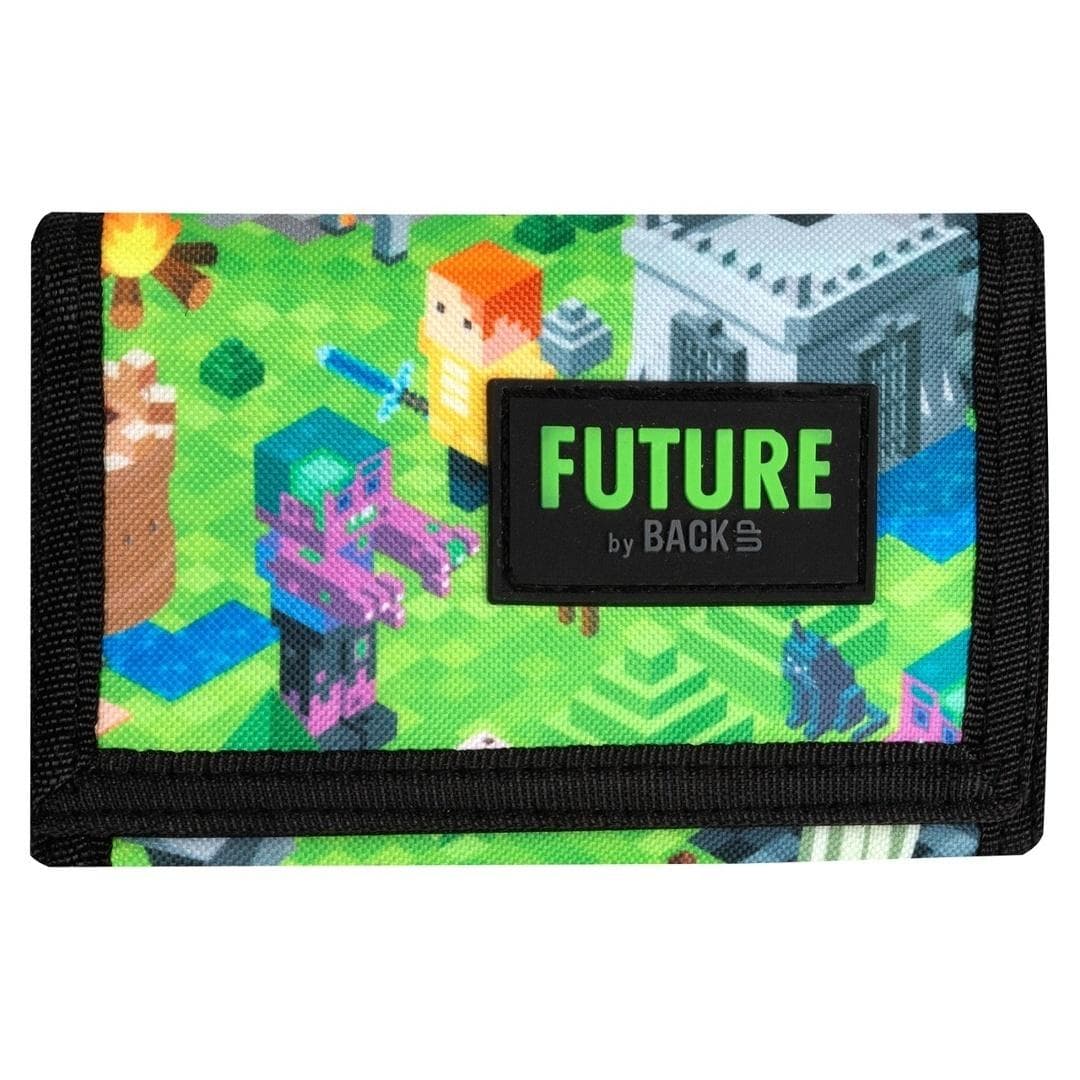 Portfel Minecraft DERFORM 8 x 21 cm na rzep