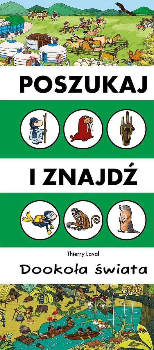 Poszukaj i Znajdź: Dookoła świata - Wydawnictwo Artbooks