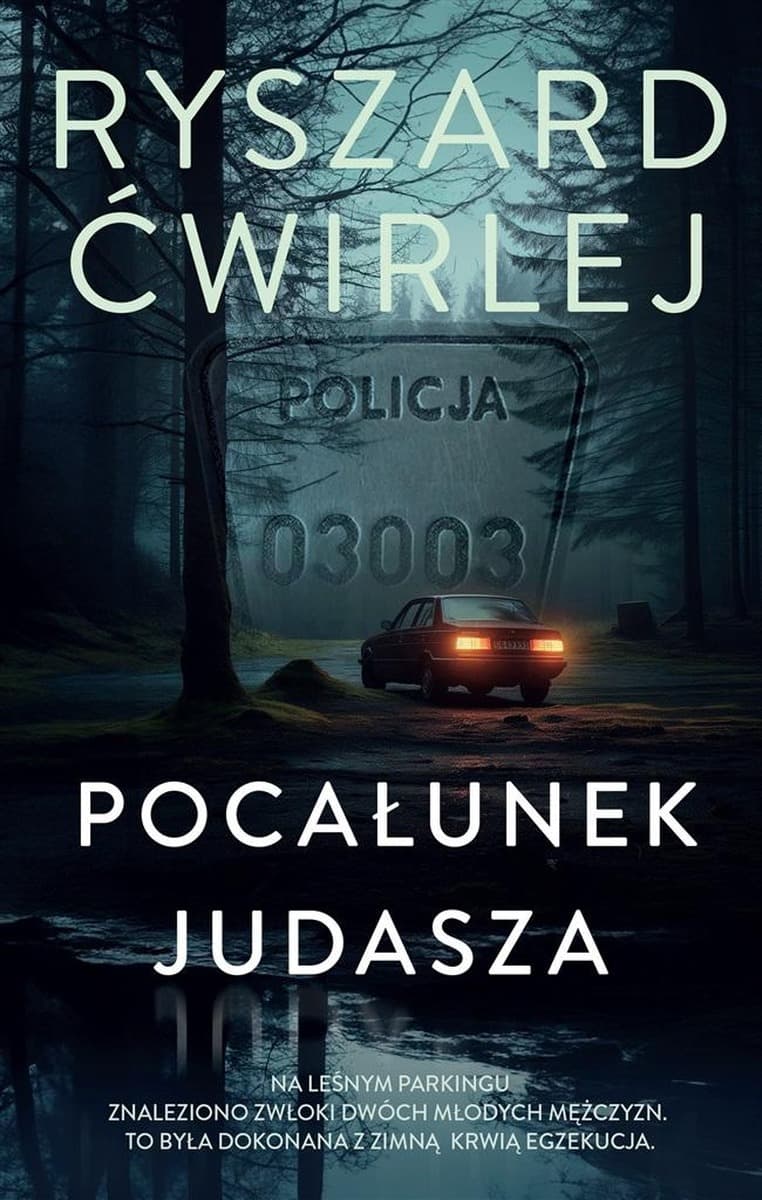 Powieść kryminalna Pocałunek Judasza Muza 352 strony