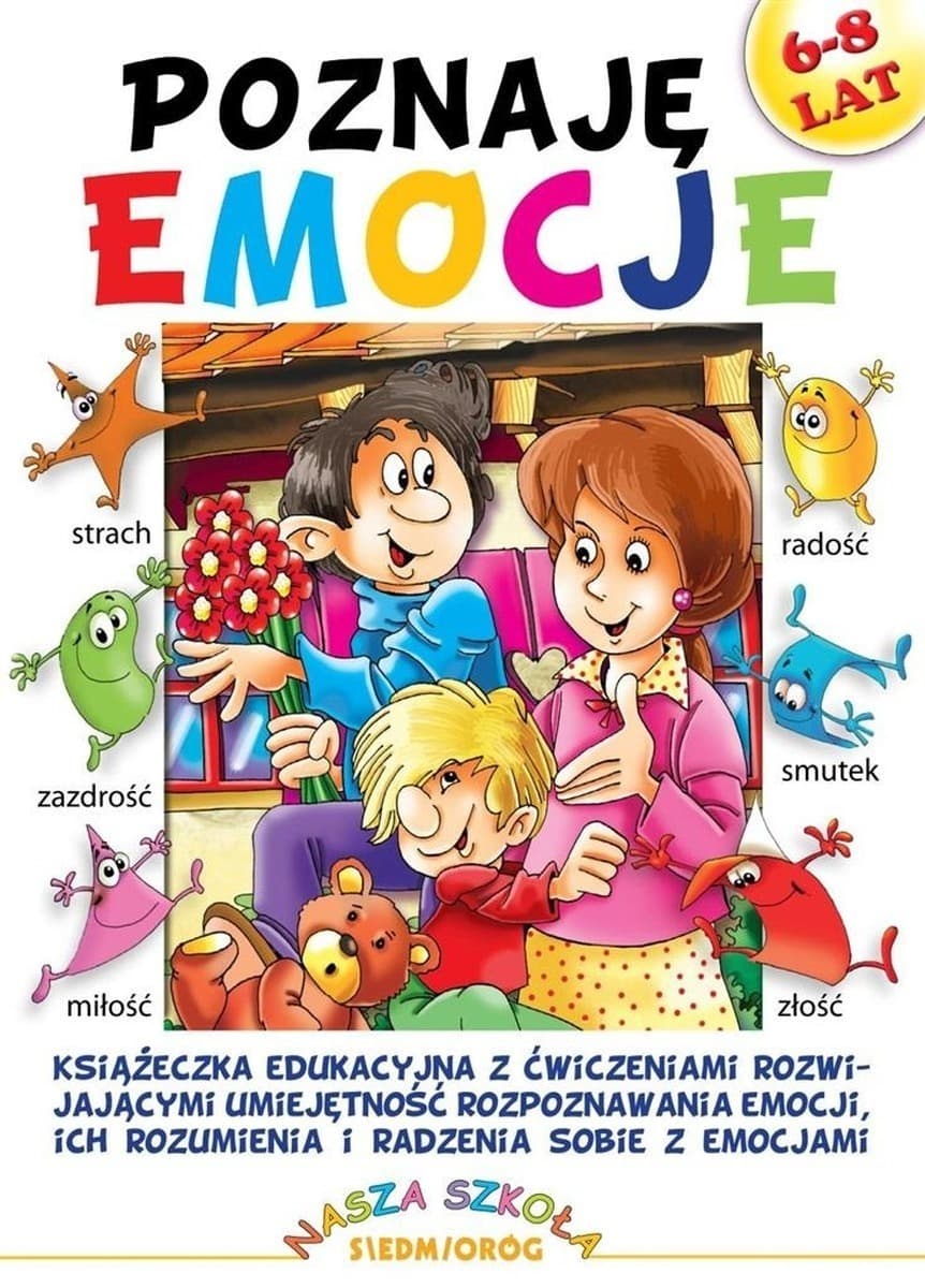 Poznaję emocje - Zeszyt ćwiczeń dla dzieci