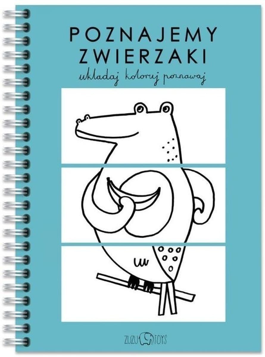 Poznajemy zwierzaki: Układaj, Koloruj, Poznawaj