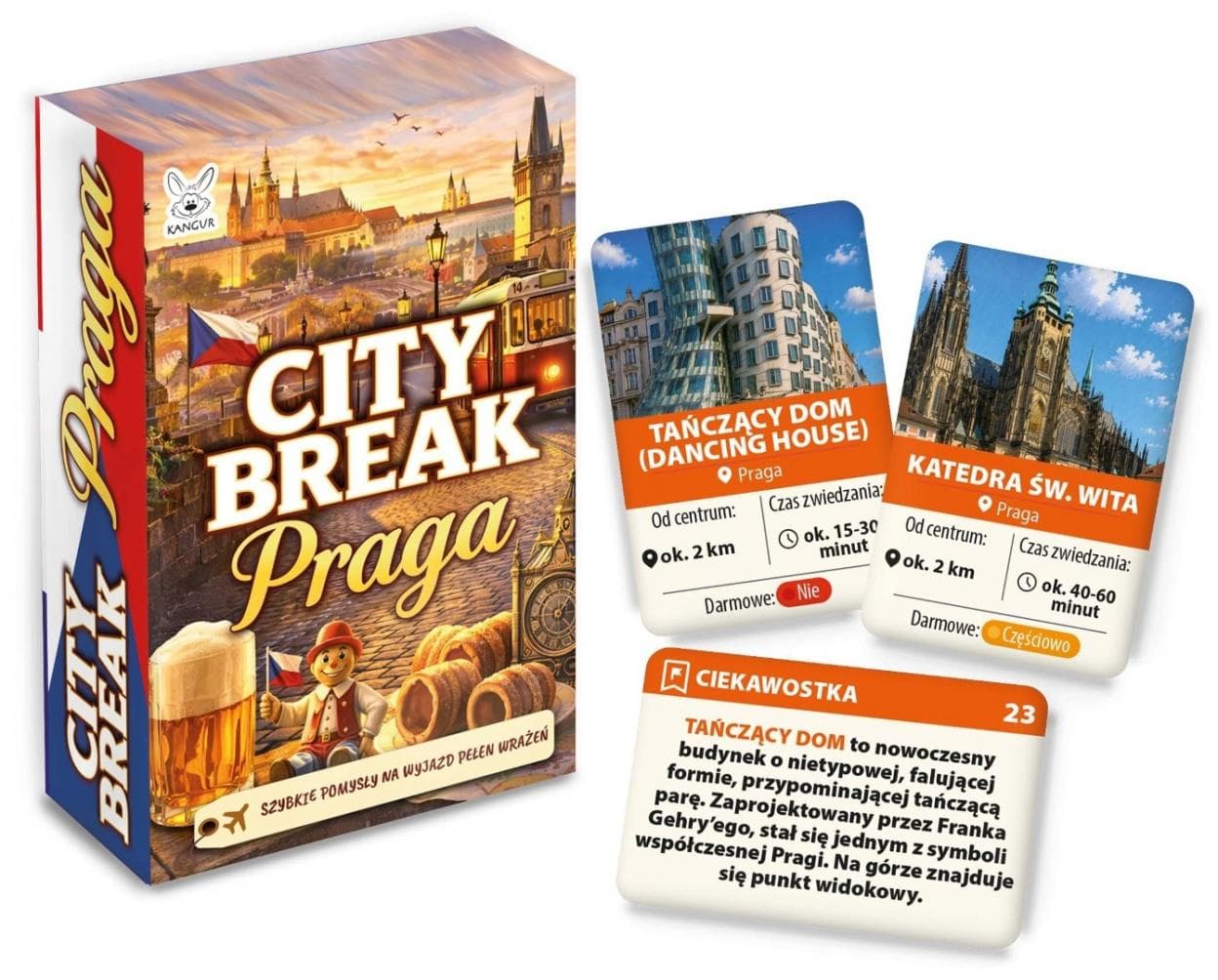 Praga - City Break Mini Przewodnik 25 atrakcji 25 ciekawostek