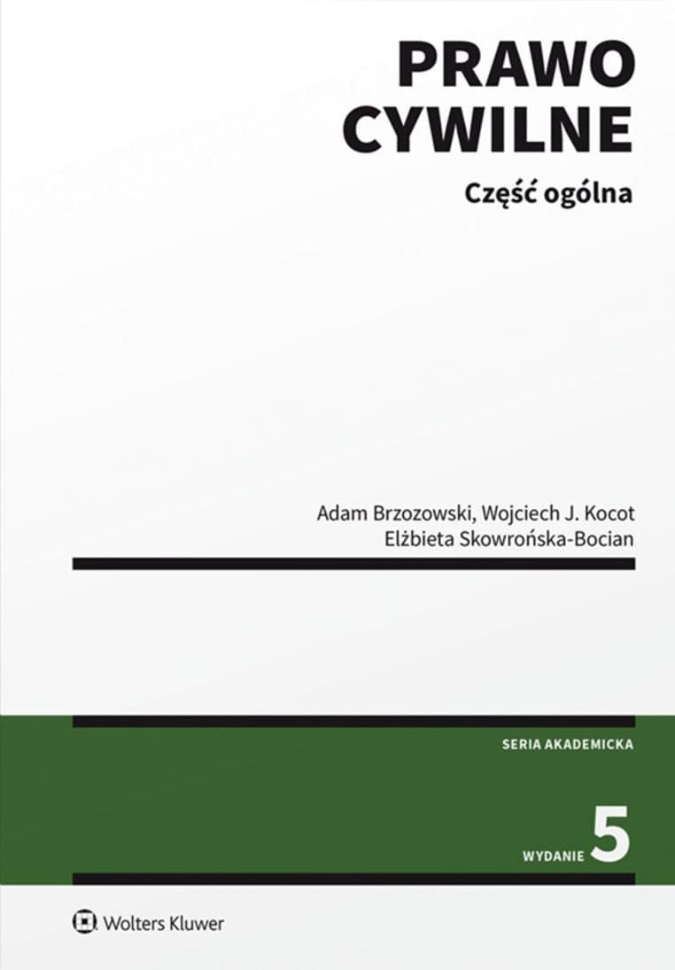 Prawo cywilne. Część ogólna