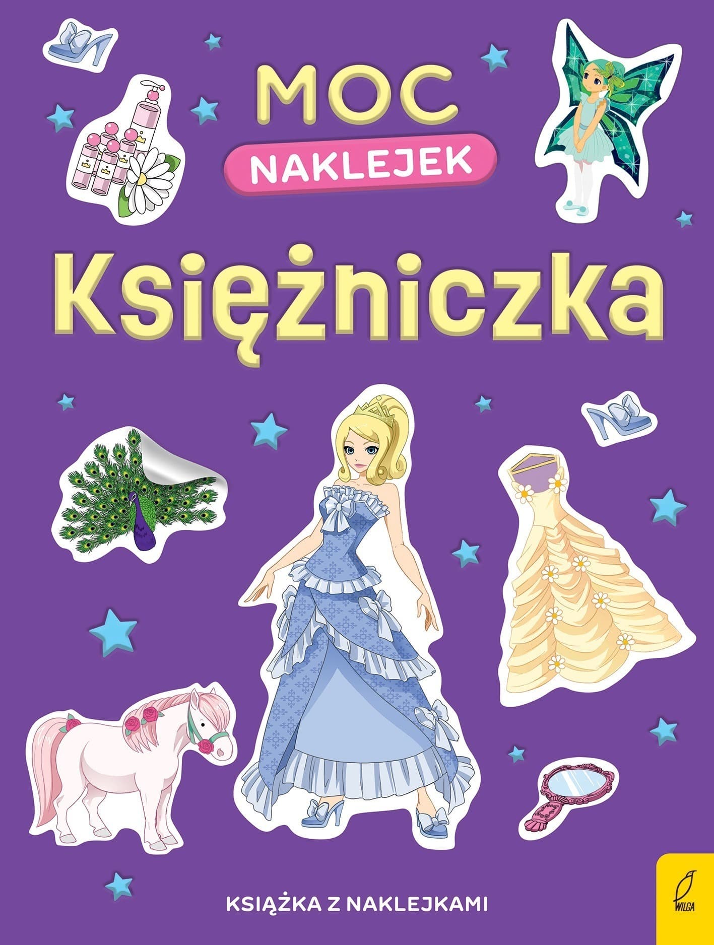 Produkt: Zestaw naklejek Księżniczka dla dzieci