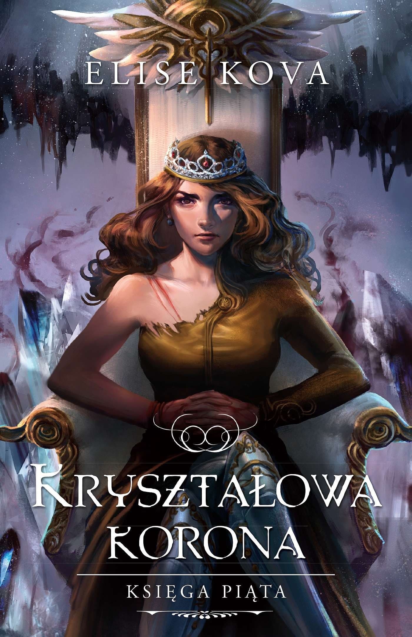 Przebudzenie powietrza Tom 5 Kryształowa korona - Książka