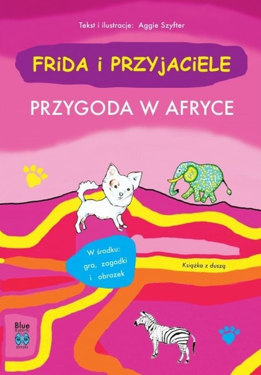 Przygoda w Afryce Frida i Przyjaciele - Książka dla Dzieci