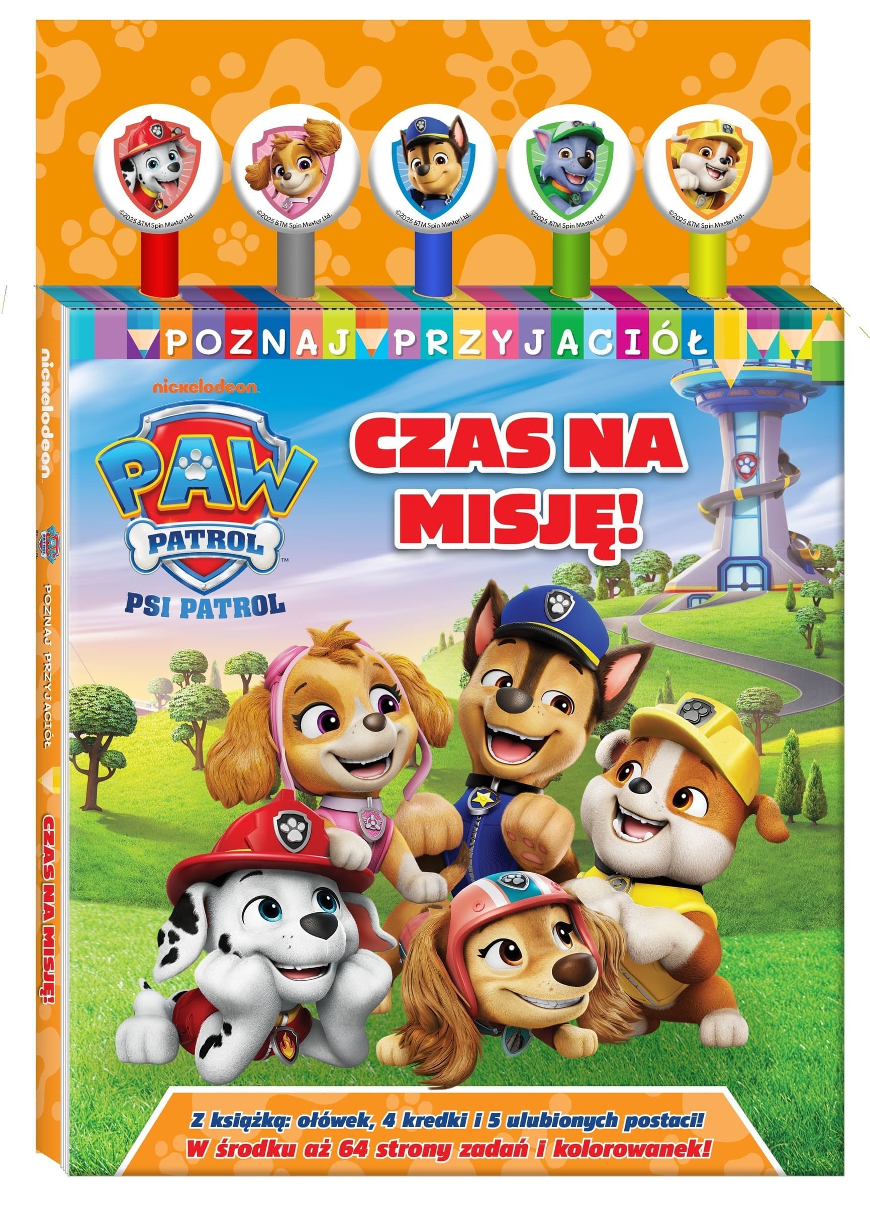 Psi Patrol. Poznaj przyjaciół. Czas na misję!