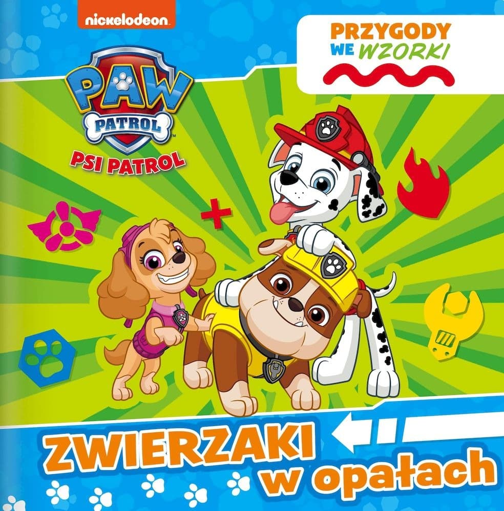 Psi Patrol Przygody we wzorki Zwierzaki - praca zbiorowa