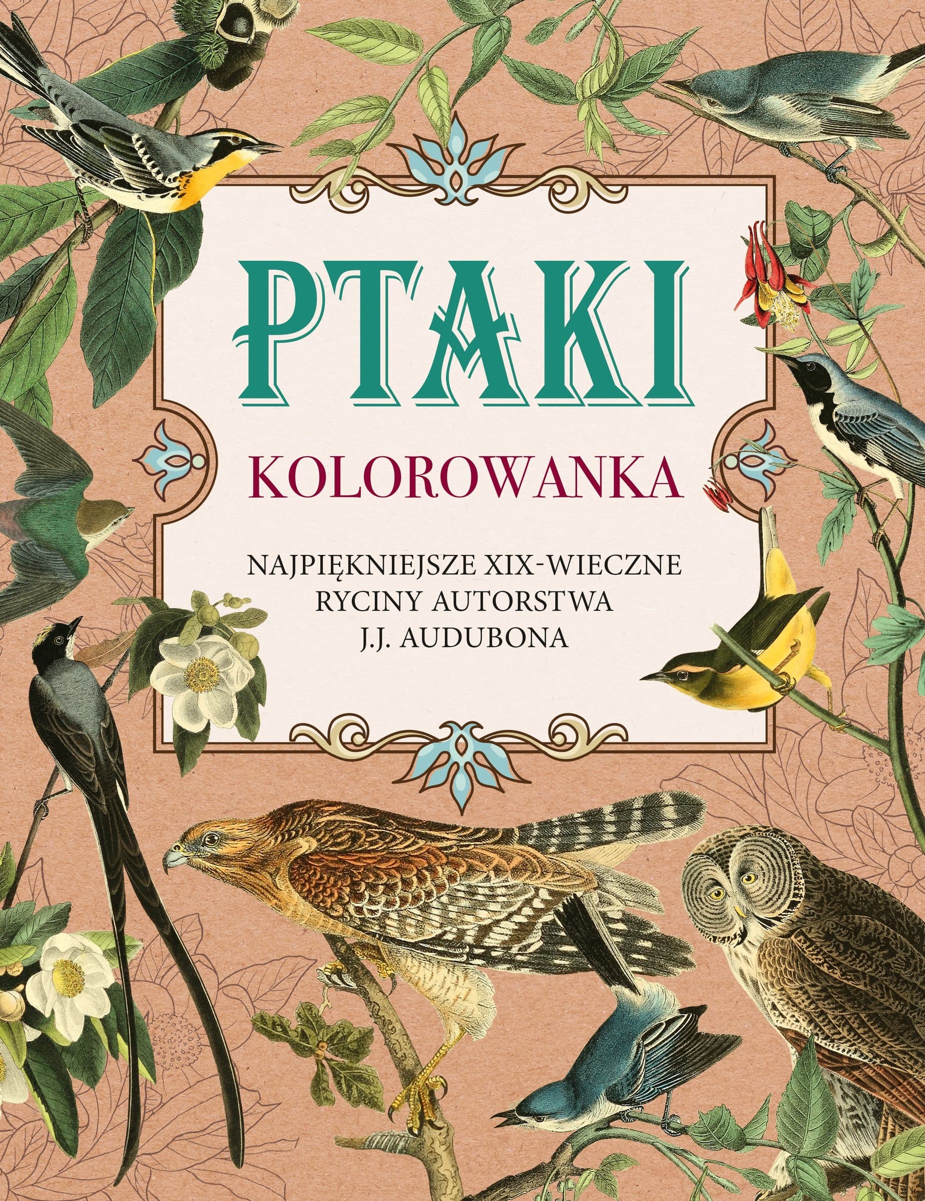 Ptaki Kolorowanka antystresowa - książka