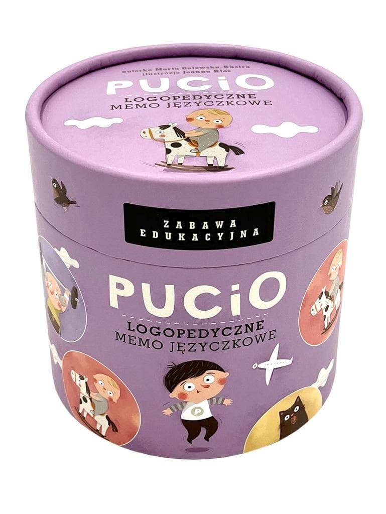 Gra Pucio Logopedyczne Memo Języczkowe