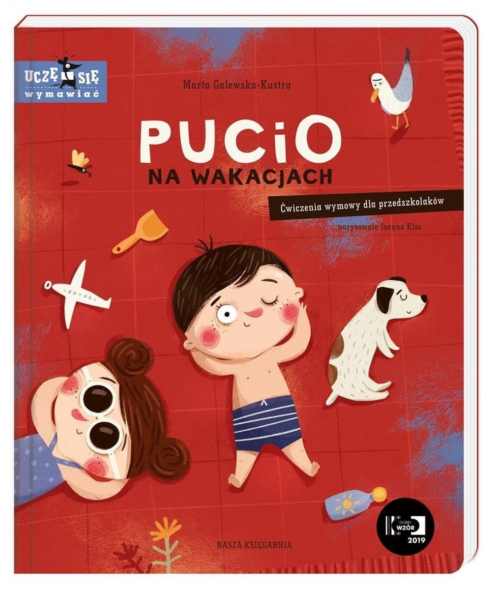 Pucio - Na wakacjach - książka dla dzieci