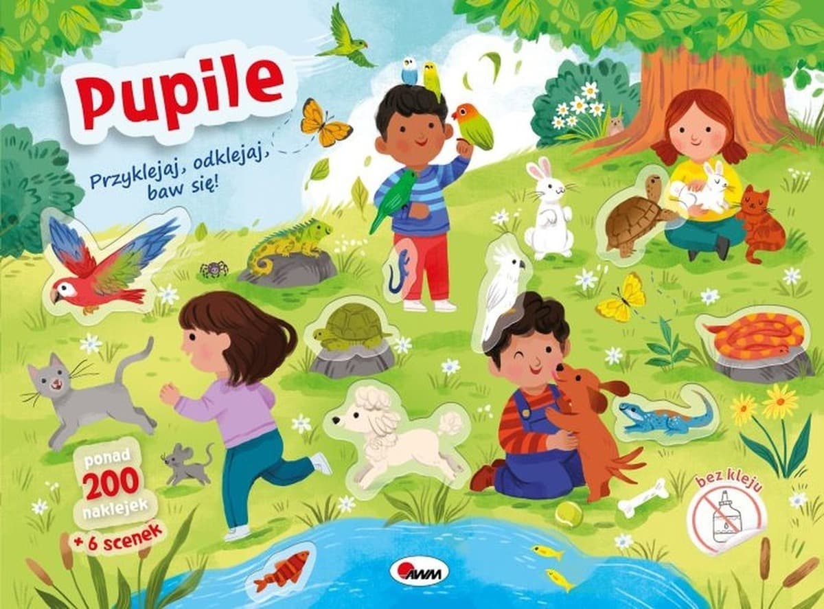 Pupile. Przyklejaj Odklejaj Baw Się
