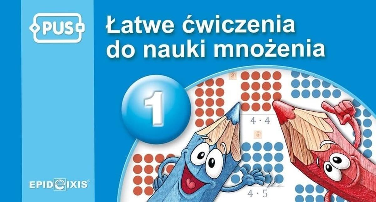 PUS Łatwe Ćwiczenia do Nauki Mnożenia 1