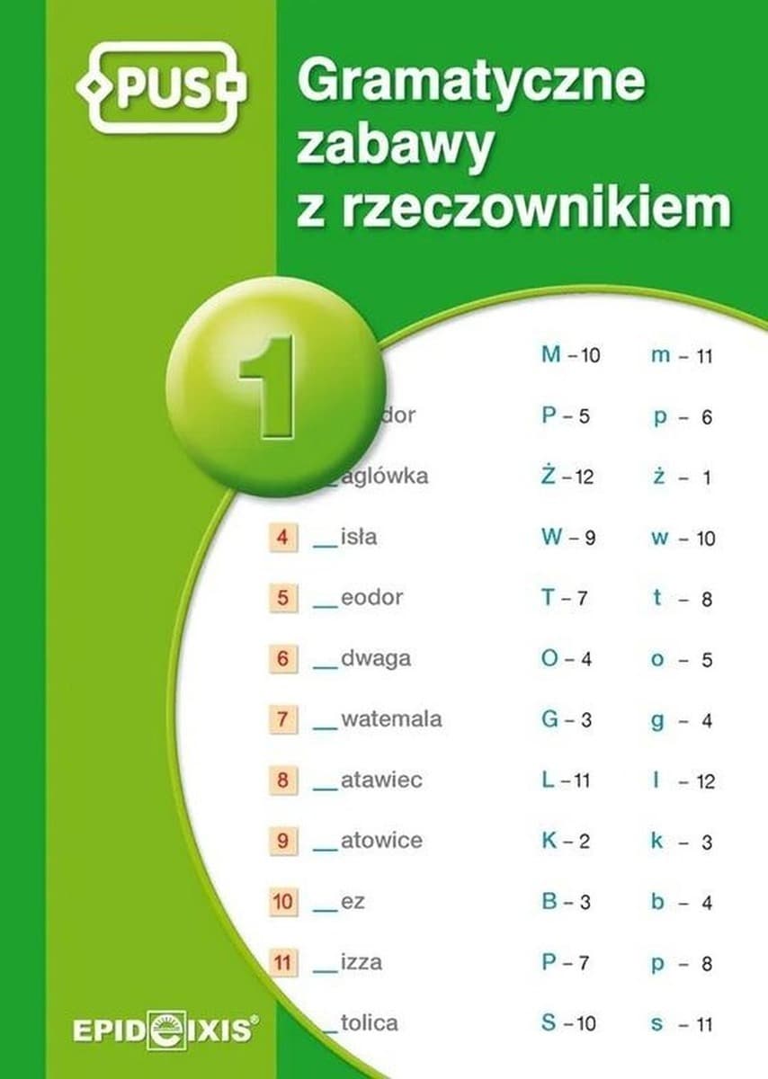 PUS Gramatyczne Zabawy z Rzeczownikiem 1